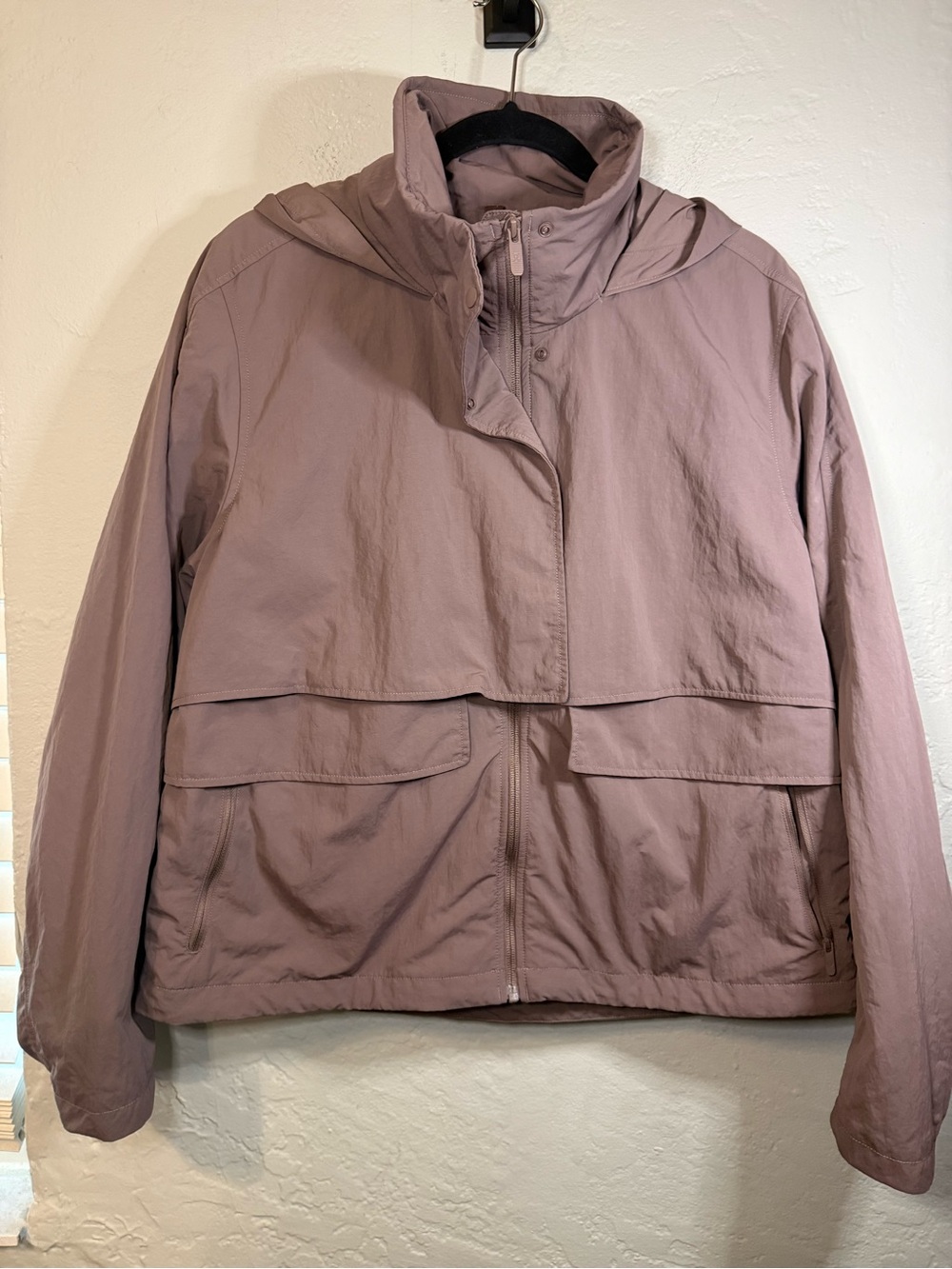 Lululemon Always Effortless Jacket Zip Hooded Mauve